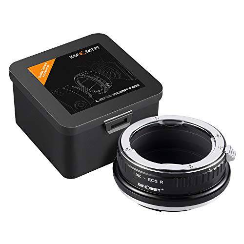K&F Concept 렌즈 마운트 어댑터 for Pentax PK 렌즈 to 캐논 EOS R 카메라 바디
