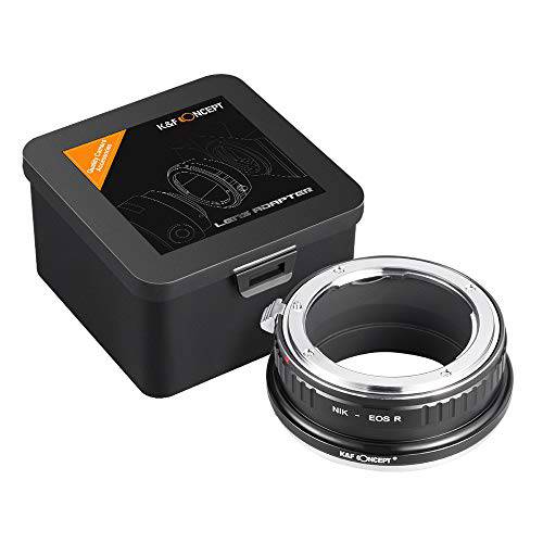K& F Concept 렌즈 마운트 어댑터 for NIK DSLR 렌즈 to 캐논 EOS R 카메라 바디