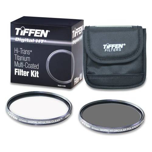 Tiffen 67HTPTP 67MM 디지털 HT 트윈 Pack with 울트라 Clear and 원형 편광