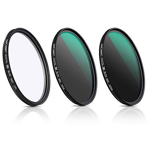 K& F Concept 43mm 렌즈 필터 Kit 중성 농도 ND8 ND64 CPL 원형 편광 for 프로페셔널 카메라 렌즈 with 다양한 레이어 소형 코팅