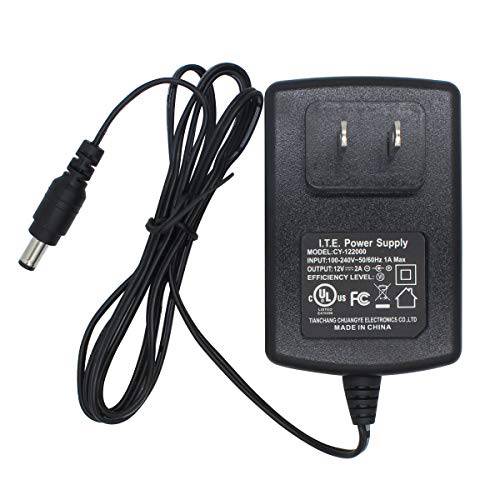 AC to DC 12V 2A 파워 서플라이 어댑터 5.5mm x 2.1mm for CCTV 카메라 DVR NVR UL Listed FCC