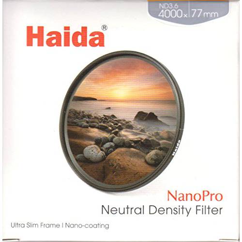 Haida Nanopro 77mm MC ND4000 필터 ND 3.6 4000 x 12 정지 중성 농도 77 HD3296-77