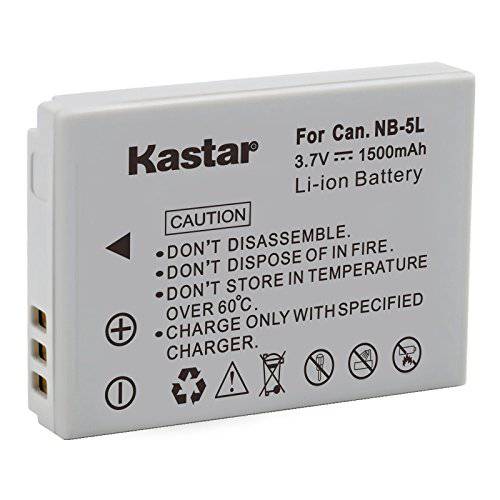 Kastar NB-5L 디지털 카메라 배터리 교체용 캐논 IXY 830 is, 캐논 디지털 IXUS, IXY 디지털, PowerShot SD, PowerShot SX Series 카메라