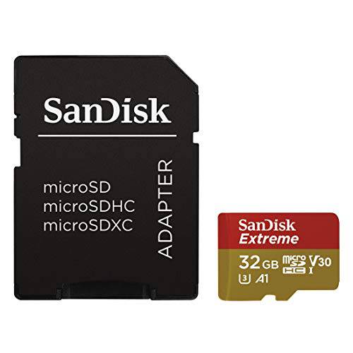 SanDisk Extreme 64GB 마이크로SD microSDHC microSDXC 메모리 카드 4K UHD- SDSQXA2-064G-GN6MA A1 A2