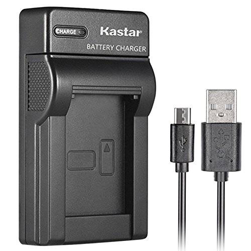 Kastar 배터리 (X2)&  날씬한 USB 충전 for JVC BN-VF808, BN-VF808U, BNVF808 and JVC Everio GZ-MG130 148 150 155 175 255 275 575 GZ-HD7 GR-D745 746 750 760 770 771 775 790 796 JVC MiniDV+  더