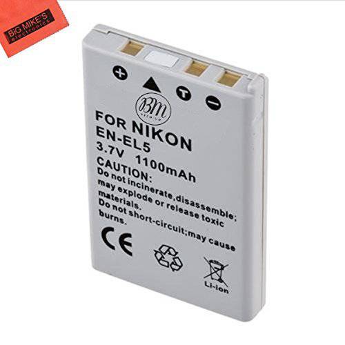 BM 고급 2-Pack of EN-EL5 Batteries and USB 이중 배터리 충전 for Nikon Coolpix P80, P90, P100, P500, P510, P520, P530 디지털 카메라
