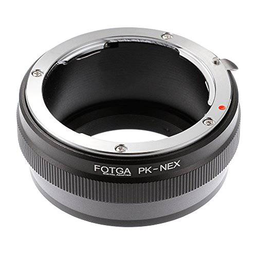 Fotga 렌즈 마운트 어댑터 for Pentax PK 마운트 렌즈 to 소니 E-Mount NEX6 NEX7 NEX-F3 A6000 A6100 A6500 A6600 A5000 A3500 A3000 Alpha A7 A7R A7S II III IV A9 카메라