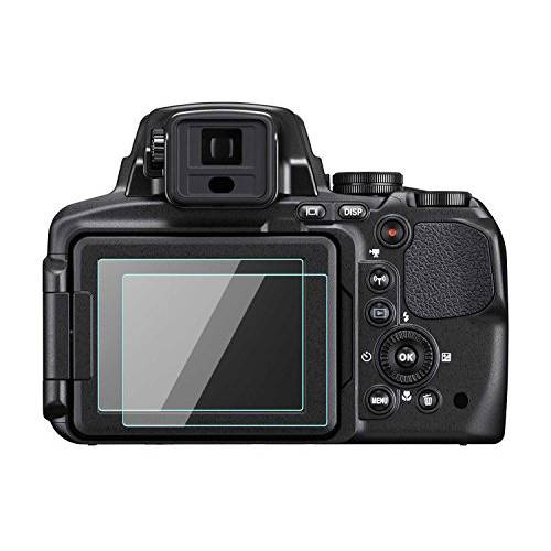 2 Pack Nikon COOLPIX P900 P900S 화면보호필름, 액정보호필름 강화유리 for Nikon COOLPIX P900 P900S 디지털 카메라