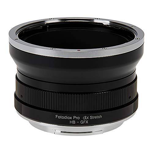 Fotodiox DLX 스트레치 렌즈 마운트 어댑터 호환가능한 Hasselblad V-Mount 렌즈 to 후지필름 GFX G-Mount 미러리스 카메라