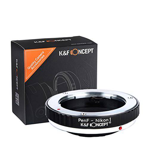 K& F Concept 렌즈 마운트 어댑터 for 올림푸스 Pen-F 렌즈 to Nikon 1 Series 카메라