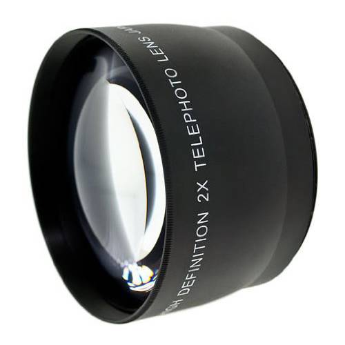 New 2.0X 고 해상도 망원 변환 렌즈 (58mm) for 캐논 XA10 HD