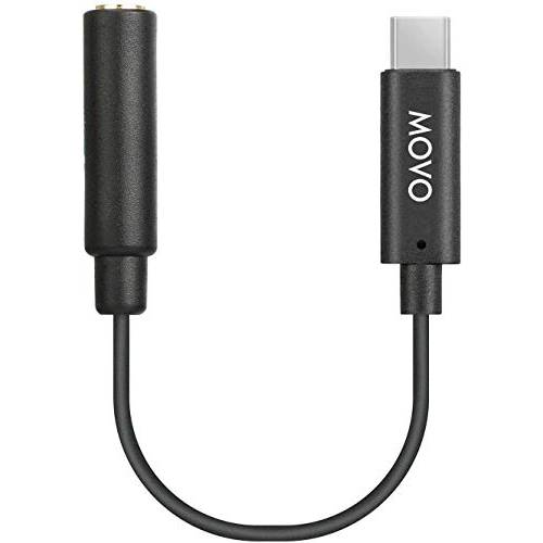 Movo PMA-1 DJI 오즈모 포켓,미니,휴대용 마이크,마이크로폰 외장 사운드 어댑터 USB Type-C to 3.5mm TRS 외장 마이크,마이크로폰 and 오디오 어댑터 is The 최고 마이크,마이크로폰 어댑터 for Your DJI 오즈모 포켓,미니,휴대용 악세사리 kit