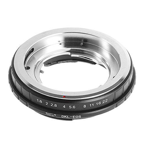 Foto4easy 렌즈 마운트 어댑터 for 레티나 Schneider DKL 마운트 렌즈 to 캐논 EOS 5D III 6D 7D II 70D 700D DSLR 카메라