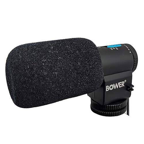 Bower 전문가용 On-Camera Electret 콘덴서 마이크,마이크로폰