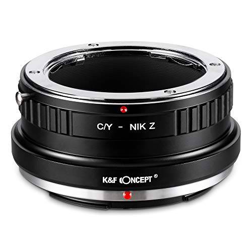 K&F Concept  렌즈 마운트 어댑터 for 콘탁스 야시카 CY 마운트 렌즈 to Nikon Z6 Z7 카메라