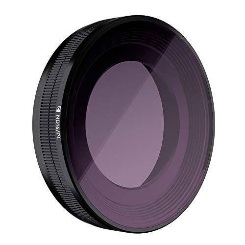 Freewell ND16/ PL 하이브리드 카메라 렌즈 필터 호환가능한 with Insta360 원 R (1-INCH 에디션)