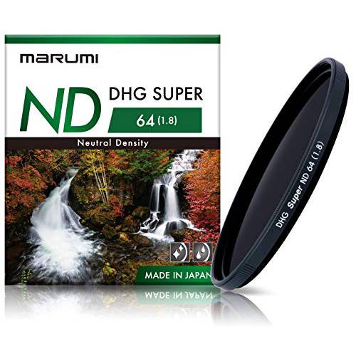 72mm Marumi DHG 슈퍼 ND64 필터 6 스탑 ND1.8 옵티컬, Optical 글래스 간편 Clean ND 72 Made in Japan