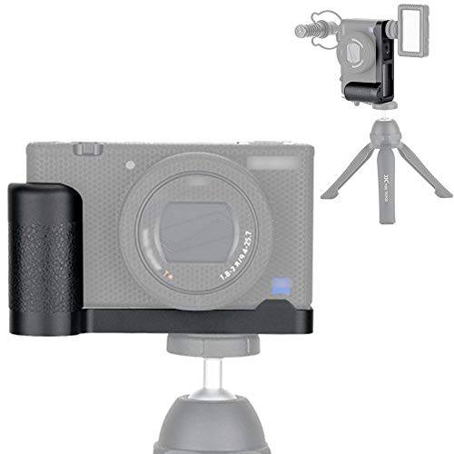 JJC  메탈 핸드 그립 L 브라켓 홀더 for 소니 ZV-1 ZV1 Vlogging 카메라