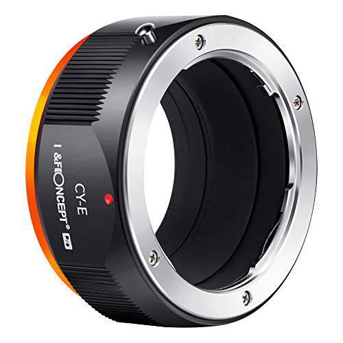 K&F Concept  렌즈 마운트 어댑터 콘탁스/ 야시카 (C/ Y) 렌즈 to 소니 알파 NEX E-Mount 카메라 Matting 바니쉬 디자인 소니 NEX-3 NEX-3C NEX-3N NEX-5