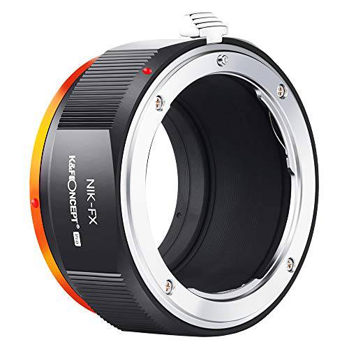 K&F Concept  렌즈 마운트 어댑터 니콘 AI/ F 마운트 렌즈 to 후지필름 X 시리즈 미러리스 FX 마운트 카메라 어댑터 Matting 바니쉬 디자인 후지 XT2 XT20 XE3 XT1 X-T2