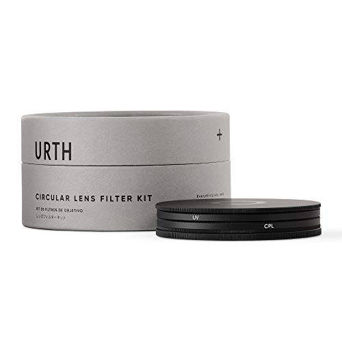 Urth X Gobe 55mm UV+  원형 편광판 (CPL) 렌즈 필터 키트 (플러스+ )