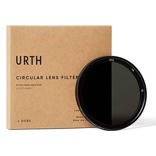 Urth X Gobe 46mm ND2-400 (1-8.6 스탑) 가변 ND 렌즈 필터