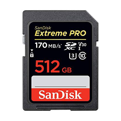 SanDisk 512GB 익스트림 프로 UHS-I SDXC 메모리 카드