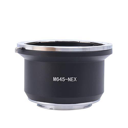 Foto4easy 렌즈 어댑터 링 마미야 645 M645 마운트 렌즈 to 소니 E 마운트 A6000 A7 A7R A7S A7M2 A7R2 NEX-5R NEX-3 NEX-5N NEX-5C 디지털 SLR 카메라