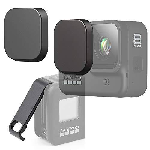 Hero8 실리콘 렌즈 흡착 캡 and ABS 배터리 도어 커버 충전 포트 (2+ 1 팩) 고프로 히어로 8 블랙 액션 Camera，Fire 락 HERO8 보호 커버 악세사리