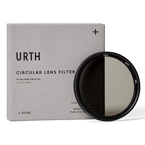 Urth x Gobe 40.5mm ND2-32 (1-5 스탑) 가변 ND 렌즈 필터 (플러스+ )