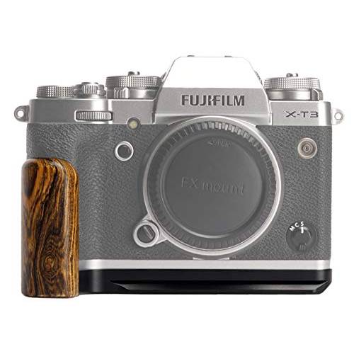 WEPOTO XT3-M 핸드 그립 퀵릴리즈 플레이트 L 브라켓 QR 플레이트 호환가능한 후지필름 X-T3 카메라 -알루미늄 Bocote