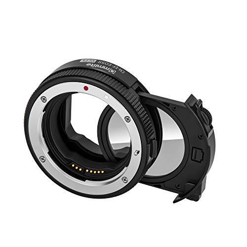 Commlite cm-EF-EOSR VCPL 전자제품 Auto-Focus 렌즈 마운트 어댑터 가변 CPL 호환가능한 캐논 EF/ EF-S 렌즈 to 캐논 EOS R/ R5/ R6/ RP 시리즈 카메라