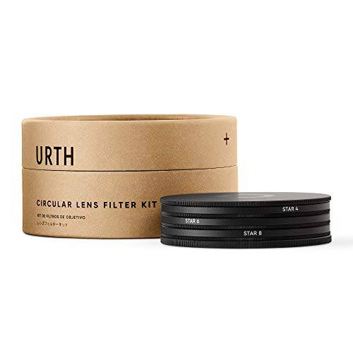 Urth x Gobe 55mm 스타 4 포인트, 6 포인트, 8 포인트 렌즈 필터 키트