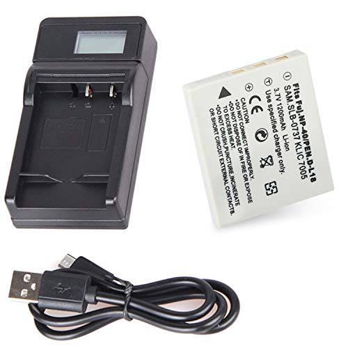 배터리 팩 and LCD USB 여행용 충전기 후지필름 파인픽스 F610, F610 줌, F650, F650 줌 디지털 카메라