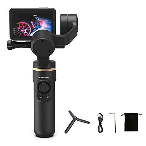 INKEE 팔콘 짐벌 스테빌라이저, Anti-Shake 무선 컨트롤 3-Axis 소형,휴대용 촬영 삼각대 고프로 9/ 8/ 7/ 6/ 5 Insta360 오즈모 액션 카메라