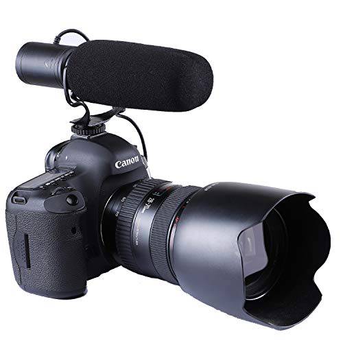 Nicama SGM8 카디오이드 콘덴서 인터뷰,면접 브이로그 마이크,마이크로폰 DSLR 카메라 니콘 캐논 소니 미러리스 카메라 DV 캠코더
