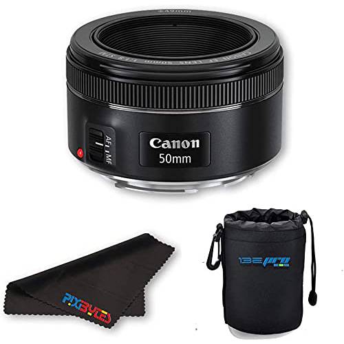 캐논 EF 50mm F/ 1.8 STM 렌즈+ Pixi 에센셜 번들,묶음