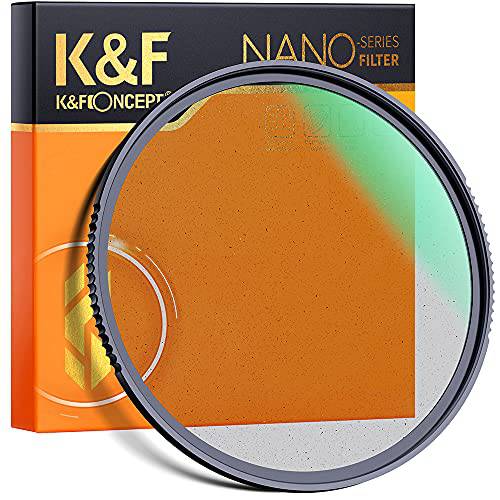 K& F Concept 52mm 블랙 소프트 디퓨전 필터 1/ 2 스페셜 효과 필터 Cinebloom 이펙트 필터 더블 사이드 Multi-Layer 코팅, 방수/ 스크레치 방지 Dream 이펙트 필터 카메라 렌즈