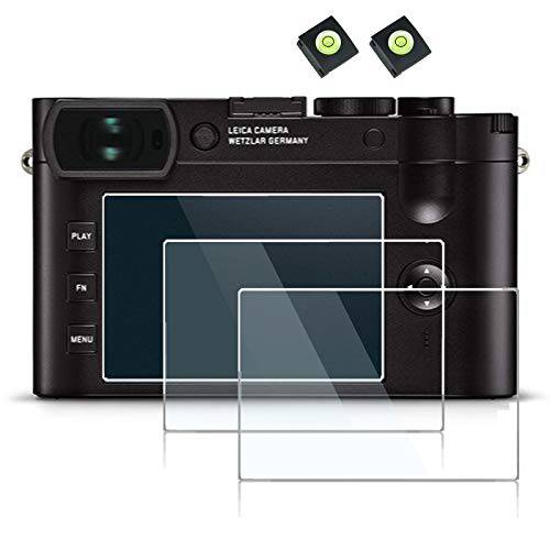 debous 화면보호필름, 액정보호필름 호환가능한 라이카 Q2 디지털 카메라, Anti-Scratch Anti-Finger 강화유리 Clera 하드 보호 필름 쉴드 커버 가드 (3pack)