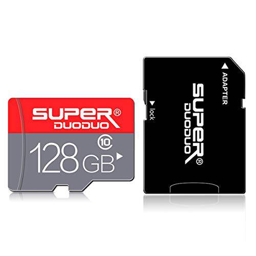 128GB 마이크로 SD 카드 Class10 메모리 카드 SD 카드 어댑터 마이크로 메모리 카드 Camera(Class 10 고속), TF 카드 폰 컴퓨터 게임 콘솔,  블랙박스, 캠코더, GPS