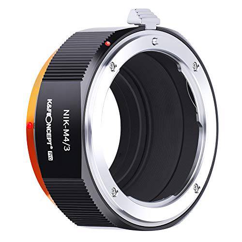 K& F Concept 니콘 AI F 마운트 렌즈 to 마이크로 Four Thirds (MFT, M4/ 3) 카메라 어댑터 Matting 바니쉬 올림푸스 펜 E-P1 P2 P3 P5 E-PL1 파나소닉 루믹스 GH1 2 3 4 5
