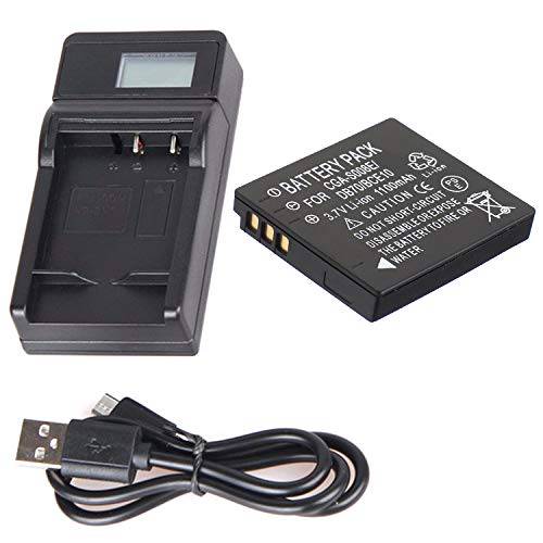 배터리 팩 and LCD USB 여행용 충전기 라이카 C-Lux 2, C-Lux 3 디지털 카메라