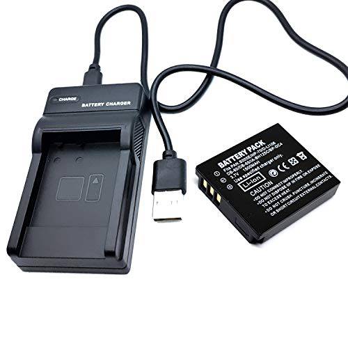 배터리 팩 and USB 여행용 충전기 파나소닉 루믹스 DMC-LX1, DMC-LX2, DMC-LX3 디지털 카메라