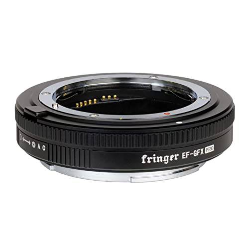 Fringer EF-GFX 프로 오토 포커스 카메라 마운트 어댑터 링 호환가능한 캐논 ef to 후지 GFX100/ GFX100S 카메라 어댑터