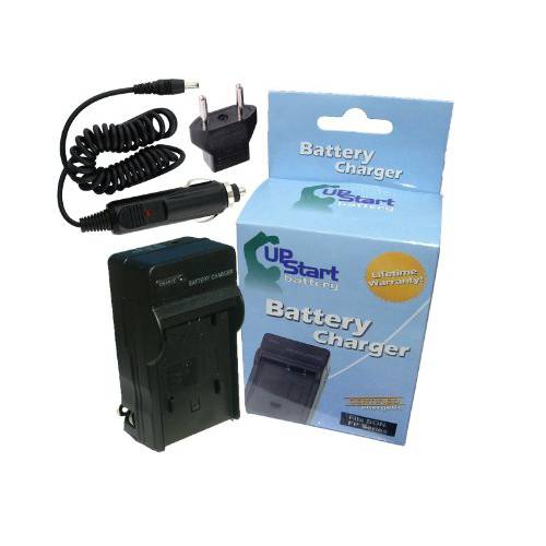 교체용 캐논 PowerShot G9 충전기 자동차 플러그& EU 어댑터 - 호환가능한 캐논 NB-2LH 디지털 카메라 충전기 (100-240V)