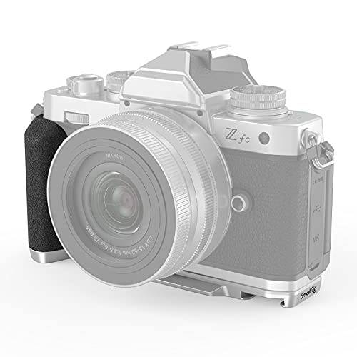 SmallRig Z fc 핸드그립 L-Shape 그립 니콘 Z fc 카메라, 사이드 핸들 1/ 4-20 스크류 마운트, Retro-Style 핸들 뷰티 and 편안한 - 3480
