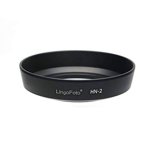 LingoFoto HN-2 메탈 렌즈 후드 52mm 블랙 렌즈 후드 니콘 AF 28mm F/ 2.8D AI-S 35-70mm F/ 3.3-4.5 NP4317