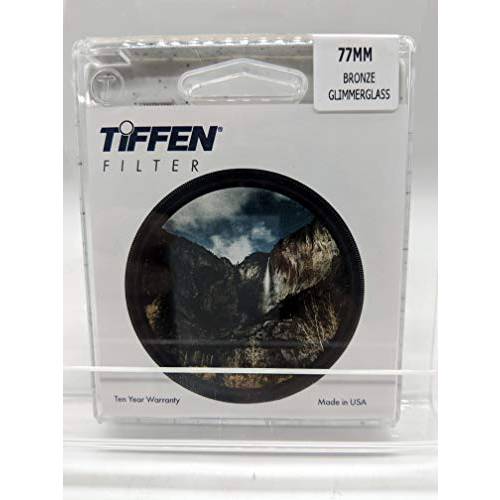 Tiffen 77mm 브론즈 Glimmerglass 1/ 4 필터 (따뜻한 Halation 디퓨전 Glimmer 글래스 필터)