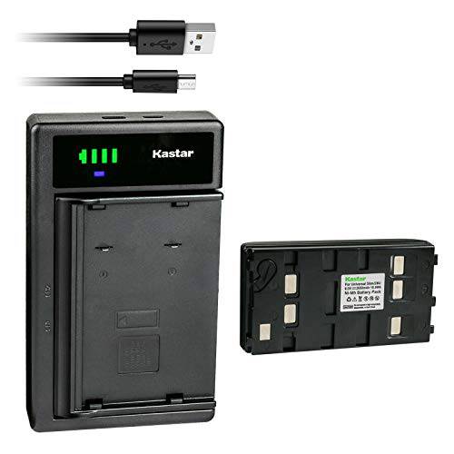 Kastar 1-Pack 배터리 and 스마트 USB 충전기 호환가능한 Durace DR10 DR10AA 배터리, Durace DR11 PC-DR11 DR11AA CPI-IRIS 2 ISAP HH750 ISI 비전 III 아이리스 NightSight 카메라