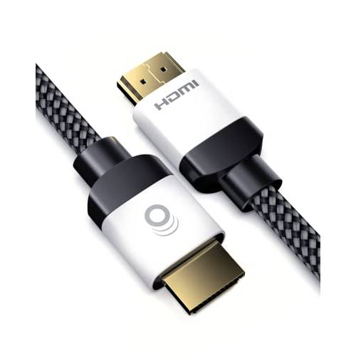 ECHOGEAR 울트라 고속 HDMI 2.1 케이블 - 인증된 8 Foot 롱 케이블 플렉시블 Braided 재킷 - Get 4k @ 120Hz On PS5&  엑스박스 시리즈 X - 지원 8k, HDR, eARC, Dolby 비전, & More